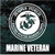 U.S. Marines Logo Veteran car window decals stickers