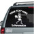 Stick Family Lady Tennis Player Car Decal