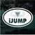 Paratrooper iJump Oval car window decals stickers