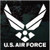 US Air Force Logo car window decals stickers