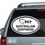 Love My Australian Shepherd Oval car decals stickers
