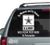 Army Veteran Memorial car window decals stickers