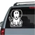 Cartoon Family Dog car window decals stickers