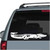 Full Body Alligator car window decals stickers