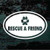 Rescue A Friend Oval Decals