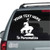 Native American Warrior At The End Of The Trail Car Window Decals Native American Warrior At The End Of The Trail Car Window Decals