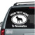 Amstaff Cut Out Oval car decals stickers