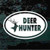 Deer Hunter Deer Head Oval Decals Deer Hunter Deer Head Oval Decals