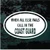 When All Else Fails Coast Guard Oval car window decals stickers