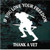 If You Love Your Freedom Thank A Vet car window decals stickers