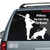 Soldier Service Dog German Shepherd car decals stickers