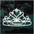 Decorative Heart Princess Tiara Window Decals Decorative Heart Princess Tiara Window Decals