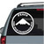 Peace The Old Fashioned Way Fighter Jet car window decals stickers