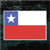 Chile Flag decals stickers