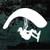 Soaring Kitesurfer Window Decal