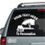 Horse Grazing In The Pasture car decals stickers Horse Grazing In The Pasture car decals stickers