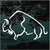 Buffalo Outline decals stickers