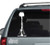 Soldier M16 With Boots & Helmet car window decals stickers