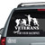 Veterans Thanks For Your Sacrifice Car Decals