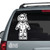 Stick Family Girl Air Force decals stickers
