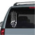 Tiger Claw Scratching car decals stickers