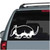 Simple Armadillo car window decals stickers