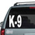 K-9 Custom Stickers