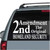 Homeland Security 2nd Amendment car window decals stickers