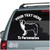 Border Collie Profile car decals stickers