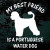 My Best Friend Is A Portuguese Water Dog Decals