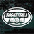 Basketball Mom Oval Decals Basketball Mom Oval Decals