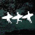 Three Guys Carrying Surfboards Window Decal Three Guys Carrying Surfboards Window Decal