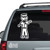 Stick Family Soldier Boy decals stickers