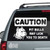 Caution Pitbulls May Lick Car Decals Caution Pitbulls May Lick Car Decals