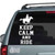 Keep Calm & Ride Horse Stickers Keep Calm & Ride Horse Stickers