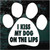 I Kiss My Dog On The Lips decals stickers