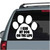 I Kiss My Dog On The Lips car window decals stickers