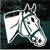 English Horse Head Diamond Decals