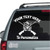 Wild Boar With Rifles Hog Hunting car decals stickers Wild Boar With Rifles Hog Hunting car decals stickers