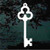 Three Ring Antique Skeleton Key Window Decals Three Ring Antique Skeleton Key Window Decals