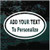 Arial Text Oval Custom Vinyl Lettering Arial Text Oval Custom Vinyl Lettering