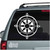 Compass car window decals