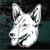 Australian Kelpie Head car window decals stickers