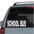 School Bus Lettering car window decals stickers