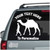 Man Walking Camel Car Decals Man Walking Camel Car Decals