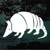 Solid Armadillo Decals Stickers Solid Armadillo Decals Stickers