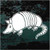 Realistic Armadillo decals stickers