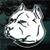 Good Looking Pitbull Head car window decals stickers