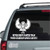 Never Drive Faster Than Your Guardian Angel Can Fly Car Window Decals Never Drive Faster Than Your Guardian Angel Can Fly Car Window Decals