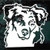 Sweet Australian Shepherd Head car window decals stickers